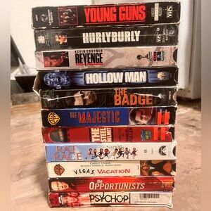 VHS Tapes *please read description*